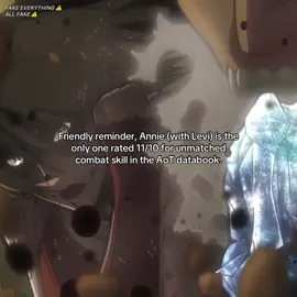 Nobody talked about this before not even her fans , when it’s so impressive. #annie #annieleonhart #AttackOnTitan #aotseason4 