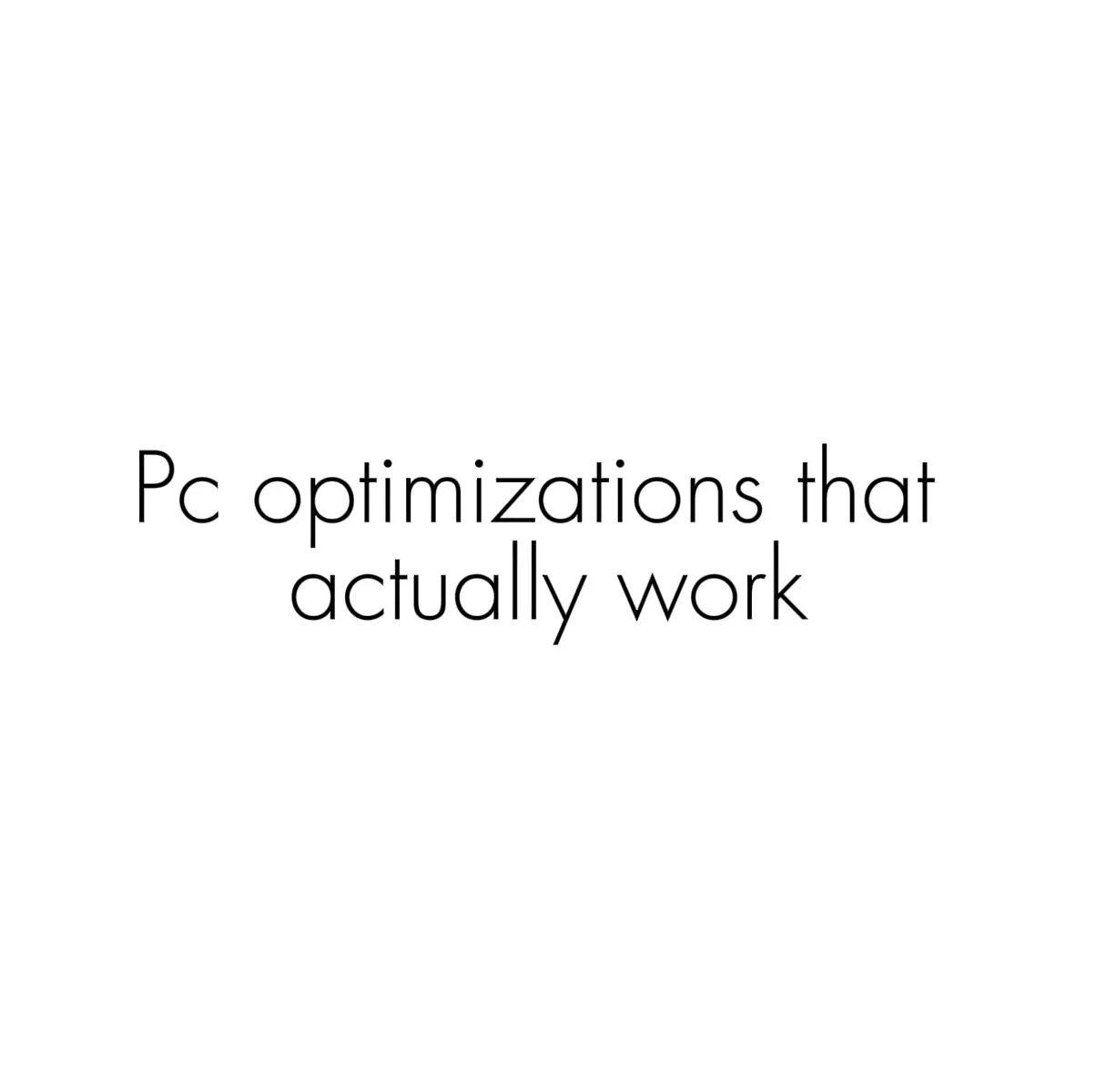 there are more optimization apps avaloblr but pls DONT USE TIKTOK OPTIMIZATIONS!!! #techtok #pc #laptop #gaming #optimization 