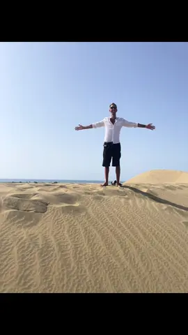 😍 spettacolo di madre natura! 🫠 #me #dune #grancanaria #loveyou #fyp 