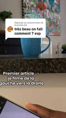 Réponse à @Arachide bio Voilà ❤️… N’hésitez pas à me demander des tutos🤭❤️ j’aime quand vous interagissez !! #Tutovideo #Commentfilmerenrotation #fyp 