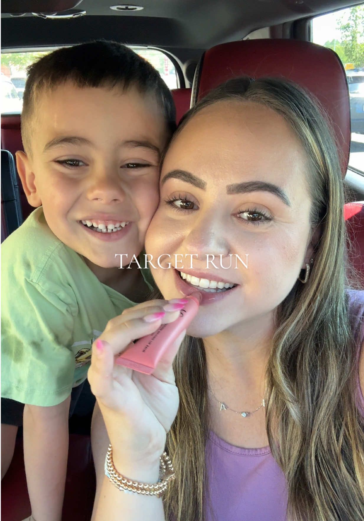 I apologize in advance- I said the word cute 14 times! 😊 I love when I get 1 on 1 time with my kids! 💙 The best! #momtok #girlmom #boymom #momsover30 #targetrun 