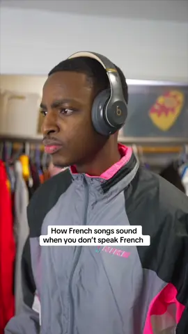 How French songs sound when you don’t speak French #french #frenchmusic 