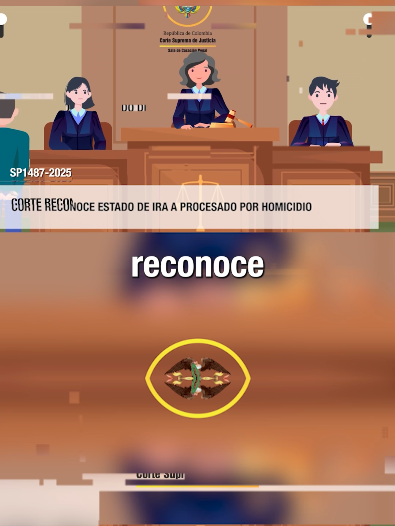 SENTENCIA: SP1487-2025 #SalaPenal de la @cortesupremaj confirmó la condena impuesta a un procesado por homicidio, pero le reconoció el estado de ira y redujo su condena. Examinó los momentos previos al hecho y que provocaron la reacción del procesado. #campesino #tierra #pelea #linderos #esposa