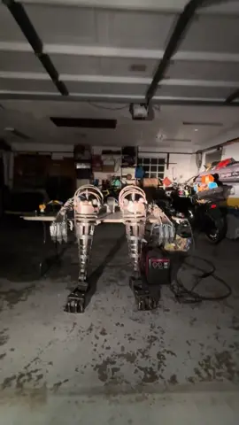 Progress Report No. 25 #welding #sculpture #animatronic #Nosey #CITRA 