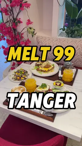 @melt99.ma  ☕✨ Café Melt 99 – Tanger ✨☕ 📍 118 boulevard Mohammed V, Nejma Un spot tout neuf avec une déco élégante et une terrasse parfaite pour chiller 💛💛 👉 Brunchs gourmands, desserts originaux & chocolat signature 🍫💚 Et le tout à des prix super raisonnables 🤗 On a testé : 🥐 Brunch French – 49 DH 🍳 Brunch Gourmand – 65 DH 🥞 Pancake Choco Pistachio – 60 DH 🍰 Crispy Rice Pistachio Kunafa – 55 DH 🍵 Ice Matcha – 42 DH 🍹 Limonade Passion Fruit – 42 DH Un vrai coup de cœur pour les brunch lovers à Tanger 🩷 #tanger #brunch #breakfast #trend #review