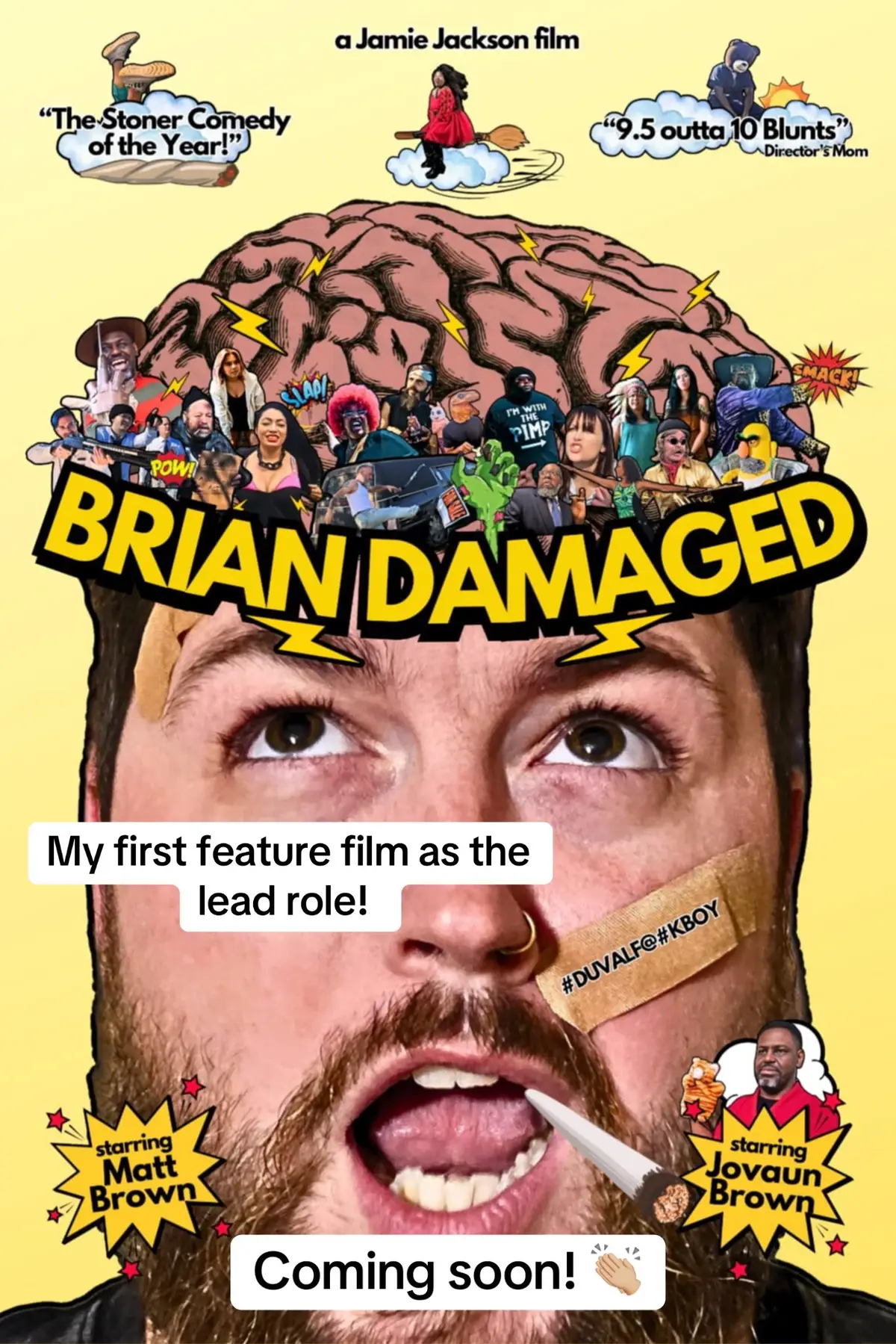 Let’s go! A year in the making @JAX LOCAL RADIO SHOW we did it! Y’all follow my good friend and the director and mastermind behind the film to see clips as well as an update when you can see it for yourself!  #actor #filmmaking #briandamagedfilm #fyp 