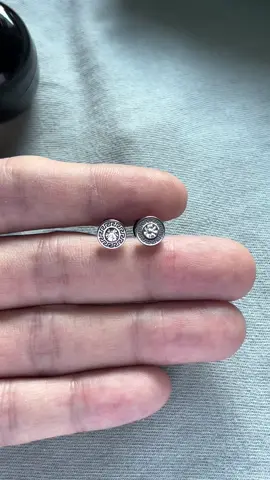 CZ Lucky Charms Stud Earrings for Men Women#unisex #streetwear #earrings #studearrings #freeshipping 