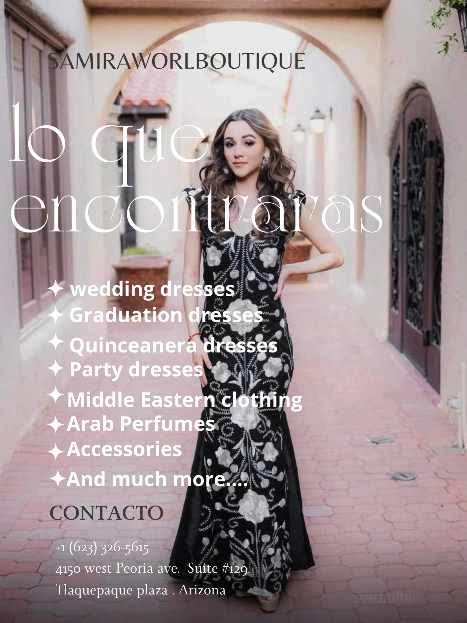 ✨ Hashtags Generales de Moda y Boutique #SamirasWorldBoutique #BoutiquePhoenix #ModaFemenina #FashionWithStyle #UniqueDesigns #LuxuryStyle #EleganciaFemenina #ModaExclusiva