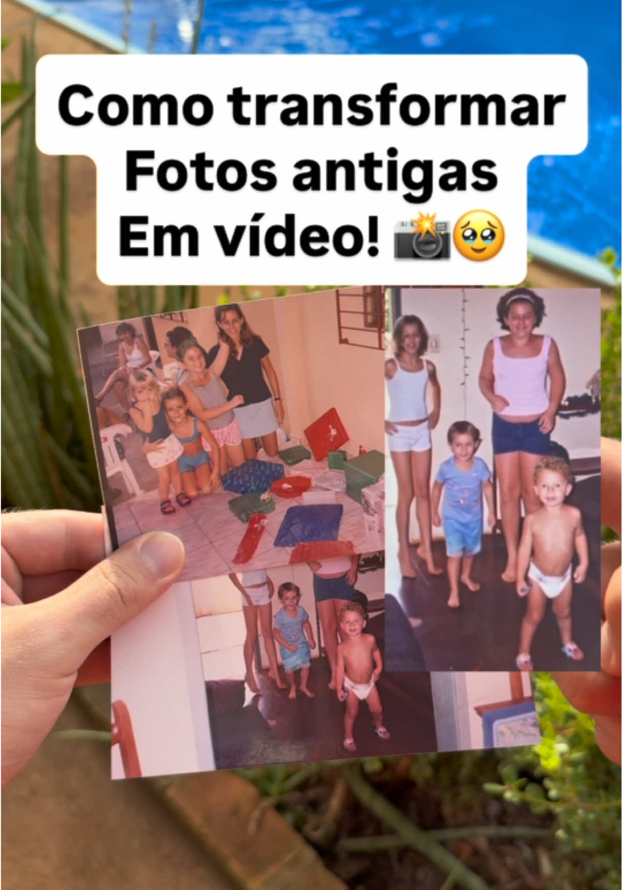 Vai te surpreender como transformar suas fotos antigas de família em vídeo usando inteligência artificial em 30 segundos! 😮 gostou do resultado? Vai fazer com a suas fotos também? Já manda pra aquele parente que vai querer fazer essa. #dicas #foto #familia #ia #inteligenciaartificial     