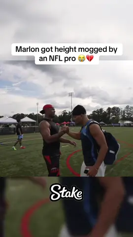 Bro is a unit next to Marlon 💀