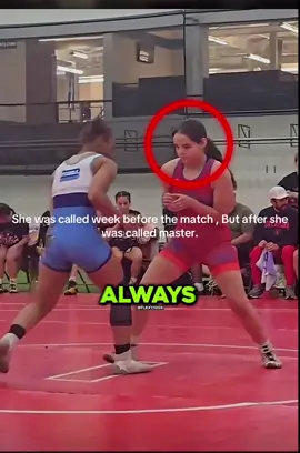 This is one reason you never underestimate your opponent, sometimes what you think is weak be very, very, very strong. She was just better.