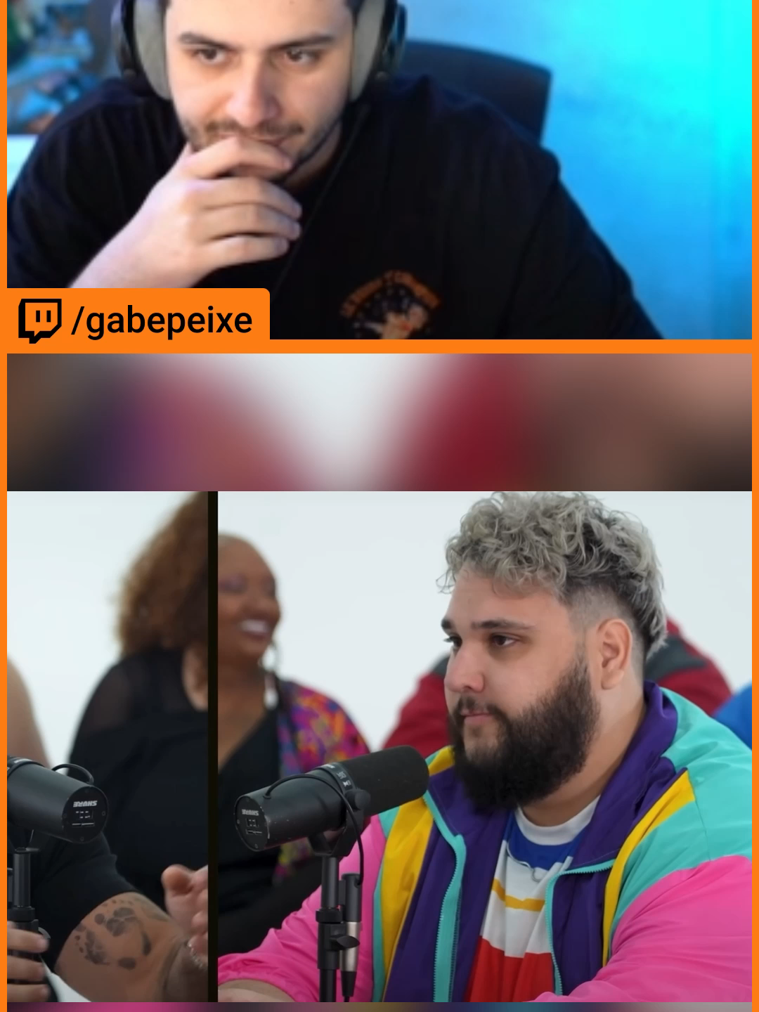 O debate ficou acirrado #cortesgabepeixe #gabepeixe #loudgg #gabe #react #podcast #saude #curiosidades #saudemental