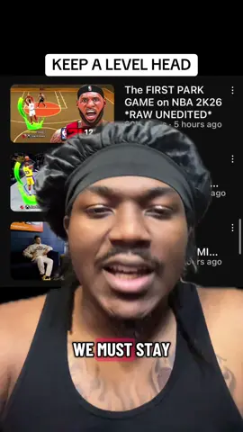 We must stay focused and keep a level ahead when it comes down to this game ##greenscreen