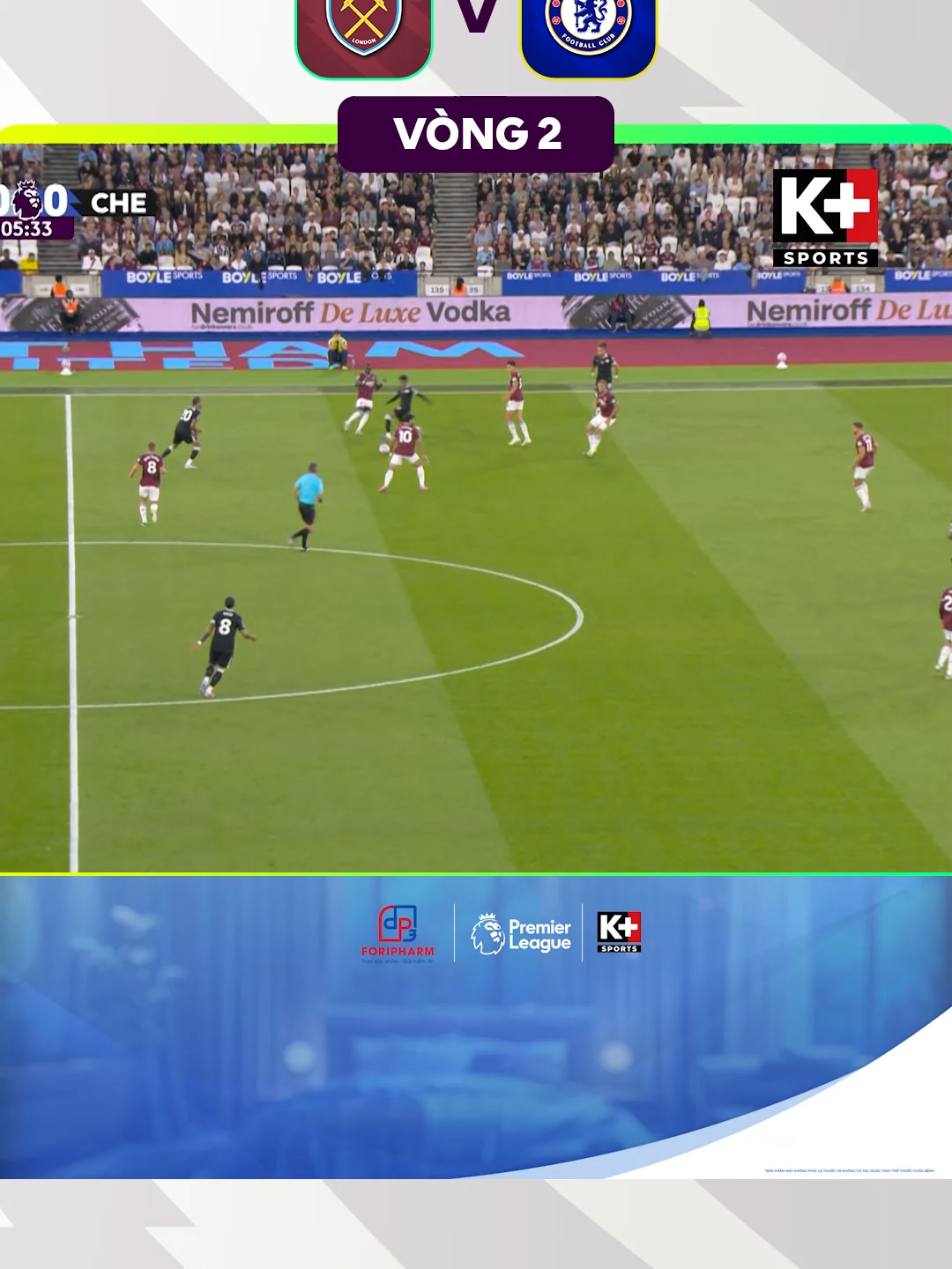 Highlight West Ham - Chelsea | Vòng 2 Ngoại Hạng Anh 25/26 #PremierLeague #ngoaihanganh #sportsontiktok #highlights #kplussports #bongda #xuhuong #football #trending #highlight #chelsea #westham #fyp #highlights #joaopedro