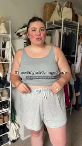 They’re super comfy and the perfect short length! ☺️ #hanes @Hanes #loungeshorts #sweatshorts #TikTokShopCreatorPicks #loungewearstyle 