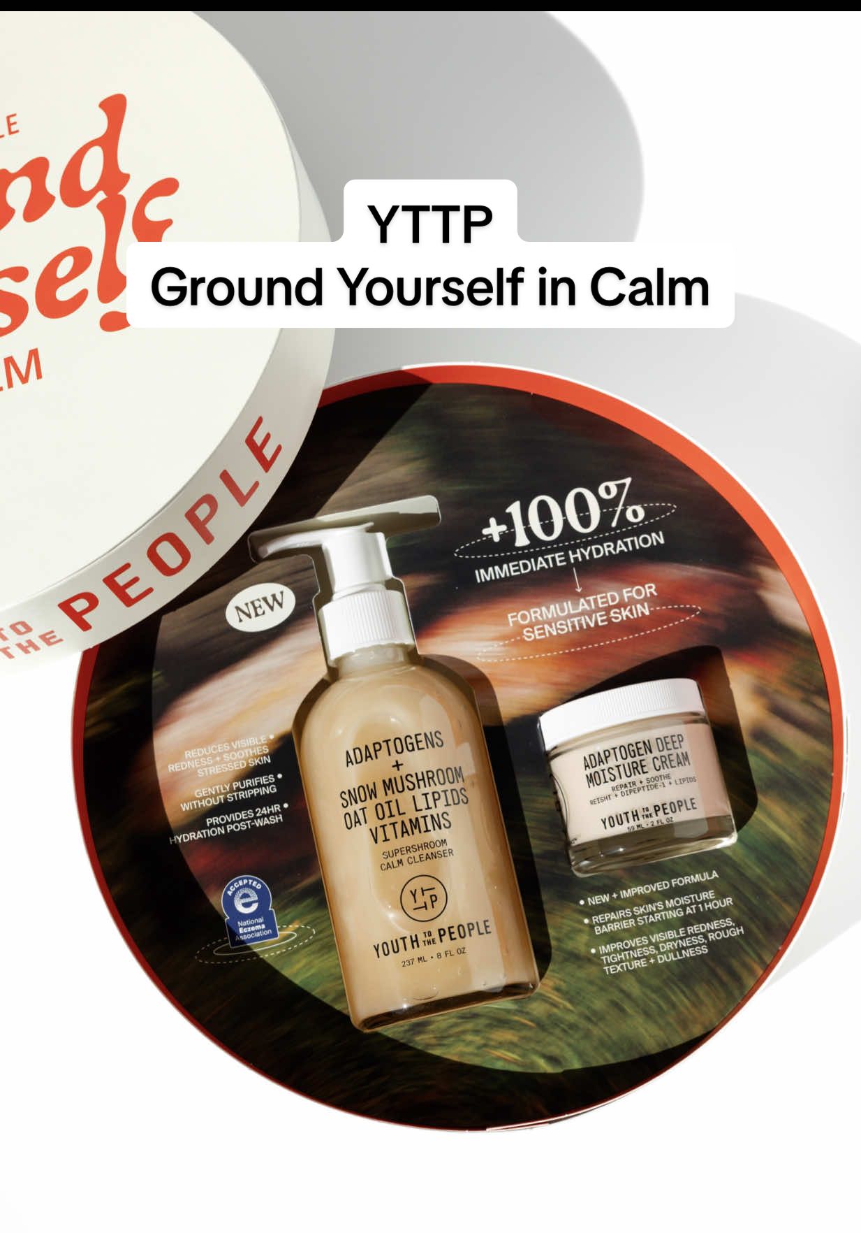 ✨ Calm skin, calm mind. Meet the duo your sensitive skin’s been waiting for. 🌱💧 @Youth To The People   #yttpgiftedme #sensitiveskin #SelfCare #skincareroutine 