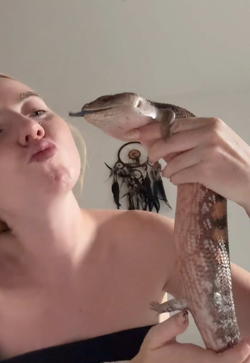 I hope you love whatever’s wrong with me  #therapytok #PetsOfTikTok #lizard #lizardsoftiktok #babyboy 