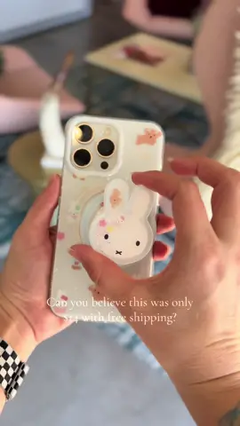 The cutest phone case & mag safe grip ever!!! #phonecase #magsafe #girlyphonecase #bunnyphonecase #magsafecase 