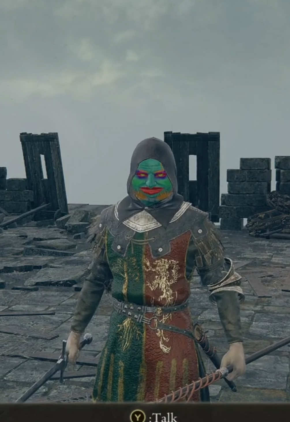 His name is Biscuit…and I think he’s cute. #eldenring #twitch #twitchstreamer #whathaveidone 