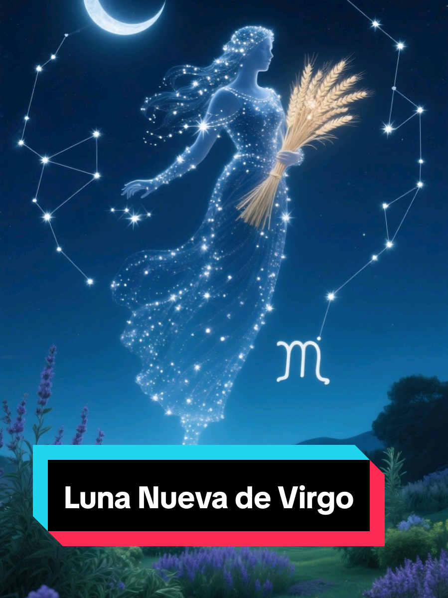 Luna Nueva en Virgo  #astrologia #virgo #astrologiacabalistica 