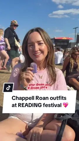 Chappell Roan outfits at Reading today 💖 everyone got the pink pony club memo!  #chappell #chappellroan #chappellroanreading #chappellroanoutfits #chappellroantour @chappell roan @chappellroanfandemonium @chappellroanhub @Reading & Leeds Festival 