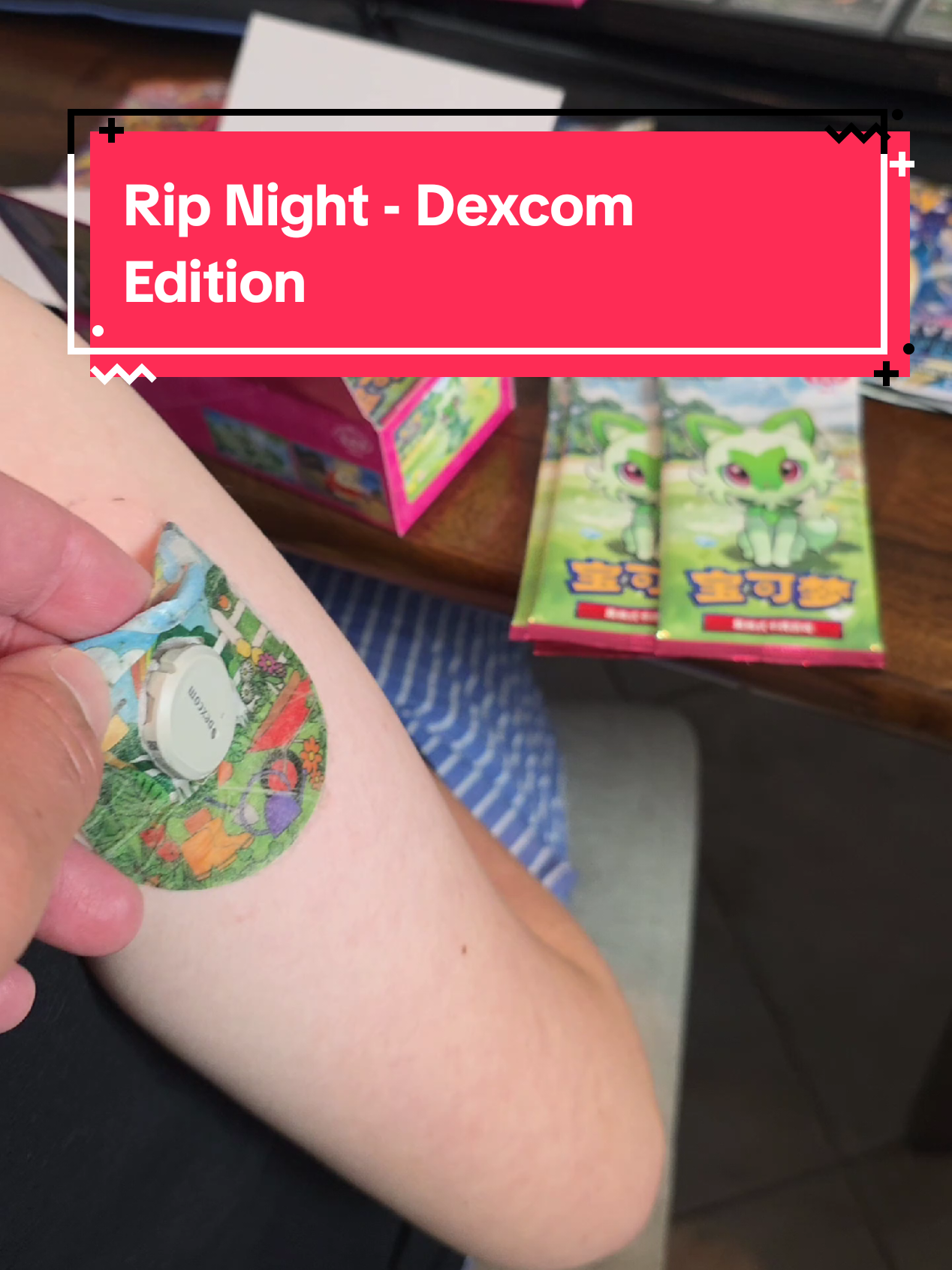 Rip Night Dexcom Edition #diabetes #t1d #type1diabetes #dexcom #dexcomg7  Stickers from @ExpressionMed 
