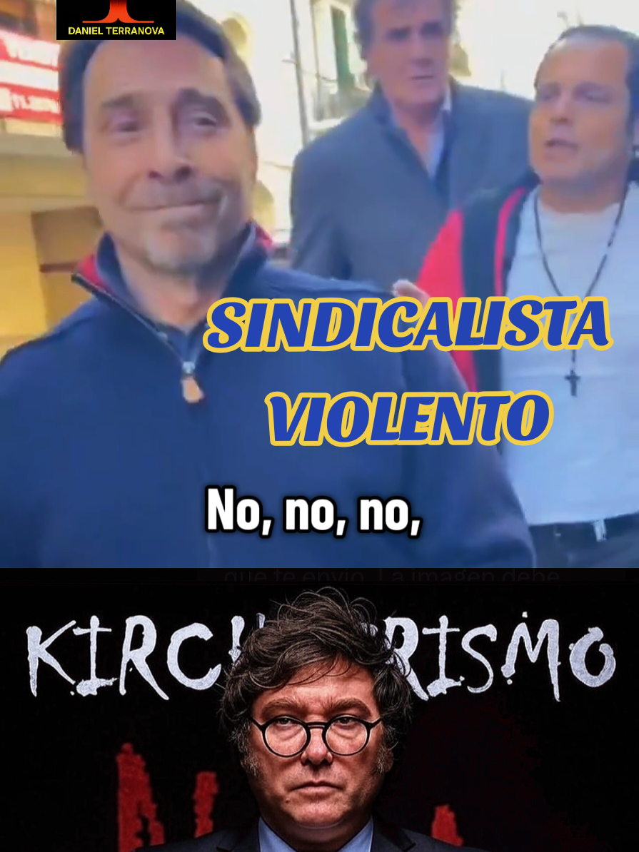 Sindicalista kuka, fue a buscar y a agredir a Eduardo Feinmann, con insultos empujones a una mujer policía. Hasta cuando vamos a aguantar a estos mafiosos de cuarta como PERETTA / KIRCHNERISMO NUNCA MÁS! #peretta #feinmann #sindicalista #argentina #mileipresidente 