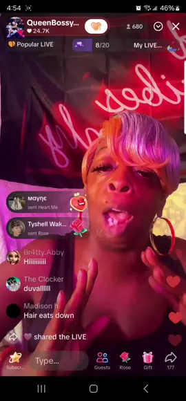 Queen Bossy preaching!#QueenBossy #fypシ follow 