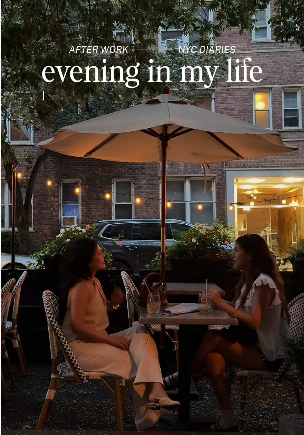 summer nights in nyc after work hit different 🌆✨🥡 #eveninginmylife #dayinmylife #nyc #afterwork #summernights 