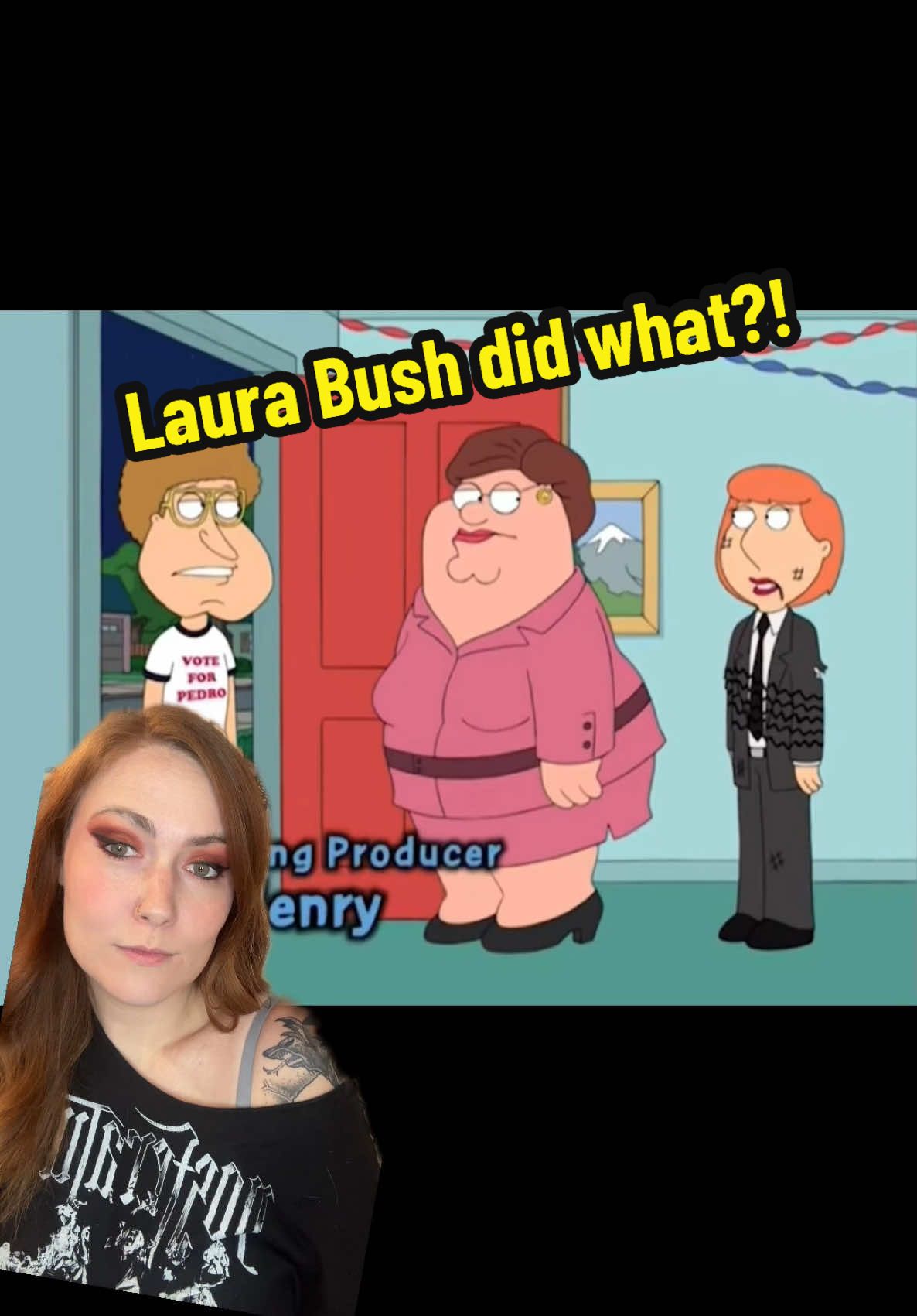 #greenscreenvideo #greenscreen #laurabush #firstlady #firstladylaurabush #celebrity #georgebush #president 