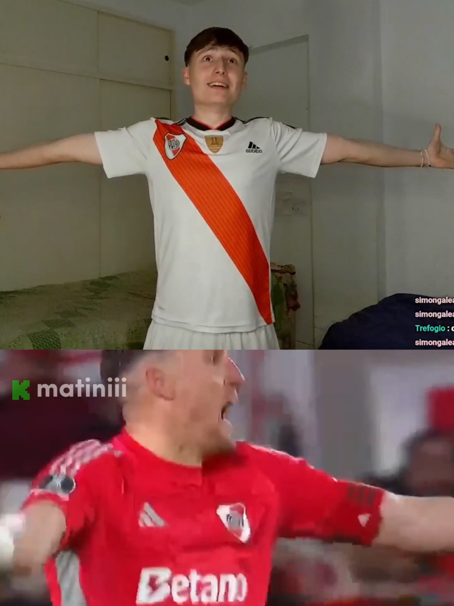TE AMO FRANCO ARMANI | #armani #riverplate #libertad #penales #libertadores #futbol #argentina #kick #matini