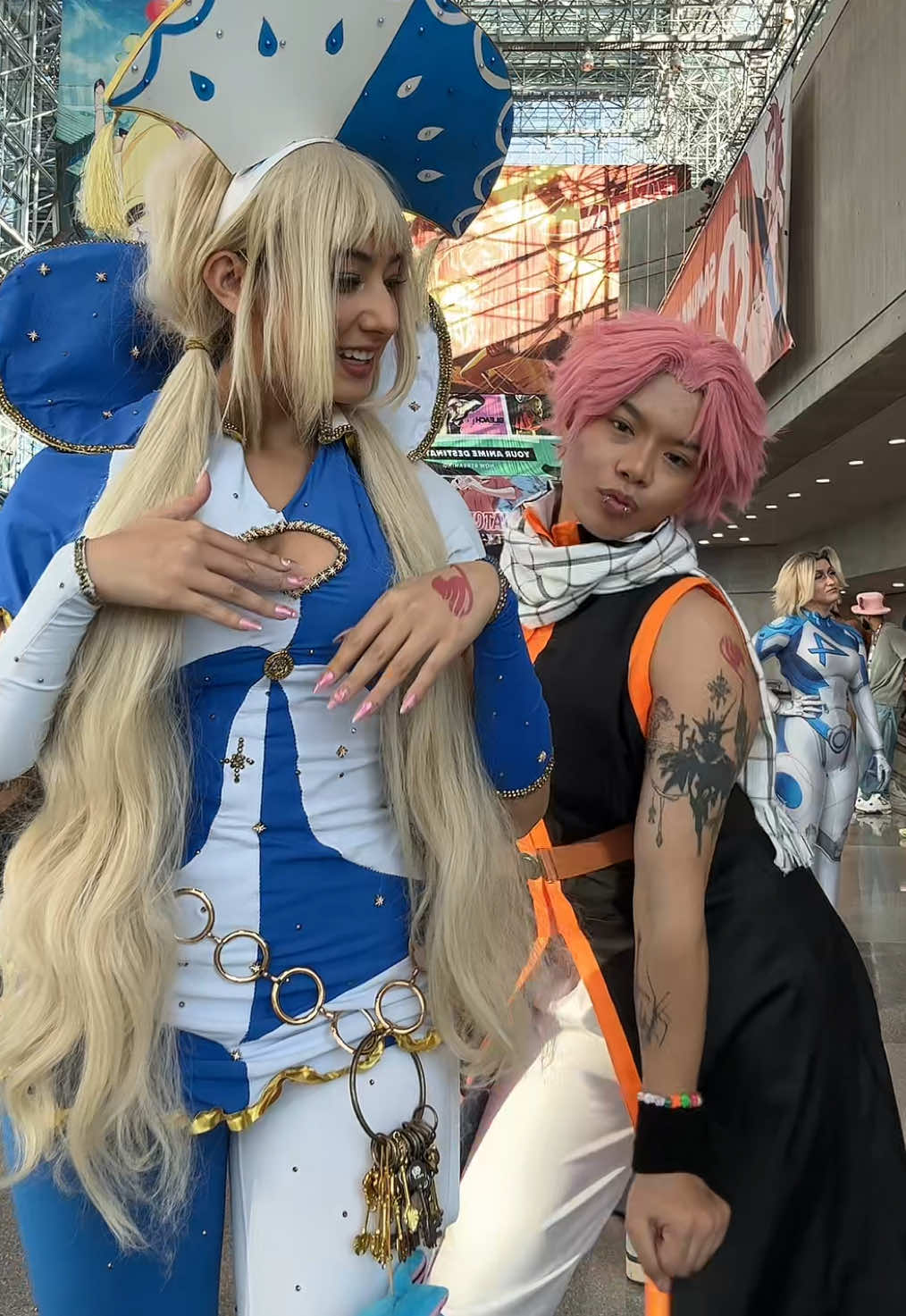 lucy… is he… you know 🤔🤔🤔🤔 LUCY: @Maria 💜 #fairytail #natsu #lucyheartfilia #nalu #animenyc 