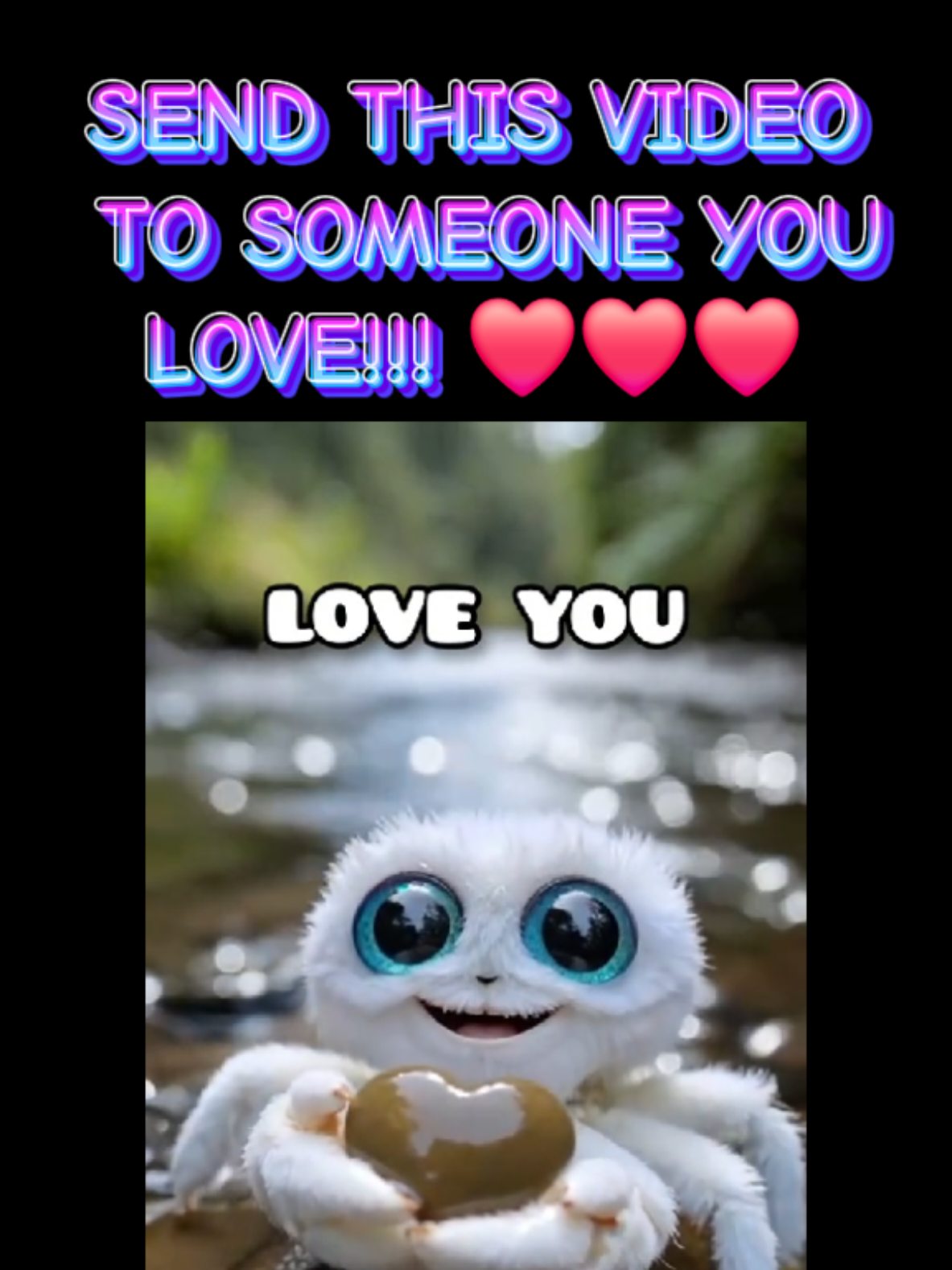 THE PERSON WHO SENT YOU THIS VIDEO LOVES YOU VERY MUCH! ❤️❤️❤️❤️❤️❤️❤️❤️ SEND THIS VIDEO TO SOMEONE YOU LOVE! #Love #family #relationships #marriage #cute 