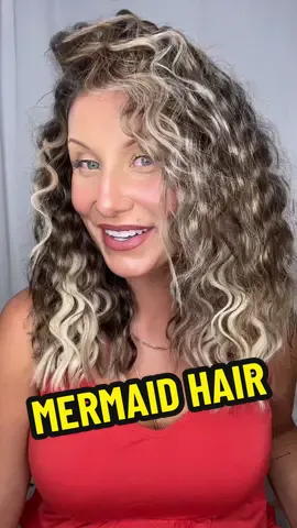 Mermaid hair is my favorite 🧜‍♀️ The Rovy Compact from @TYMO BEAUTY US literally made this hairstyle so easy 🔥  #tymorovycompact #tymo #tymobeauty #mermaidhair 