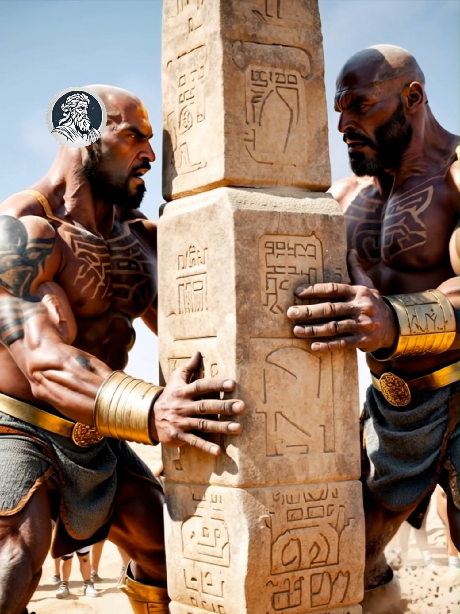 HOW THE PYRAMIDS WERE MADE #cadamitologia #ai #giants #desert #egypt #pyramids #alien #fyp