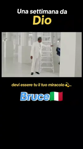💫Una settimana da DIO💫 Questo film mi ha fatto riflettere molto ,forse perché il nome dell'interprete è Bruce,ma potrebbe essere qualsiasi nome,e se fosse il tuo di nome a essere chiamato? Come sarebbe la tua reazione? Si dice che alla propria coscienza non puoi dire bugie,ed è la morale secondoe del film, è questa,non tradire ciò che sei ....... #Bruce🇮🇹  #moviescenes  #paradise  #dios  #ironic