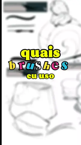 Mostrando quais brushes eu uso e testei e onde encontrá-los ☝️🤓 . #desenhodigital #clipstudiopaint #brush #artedigital 