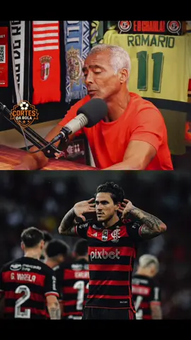 Opinião sincera do Romário sobre o Pedro . . . . #flamengo #fyp #football #romario #corte 
