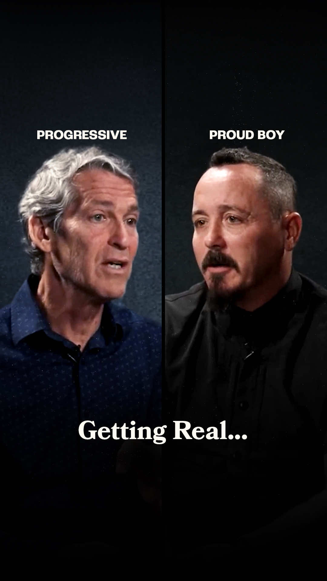 Progressive meets Proud Boy. What happens next might surprise you… #Politics #Left #Right #Democracy #FYP 
