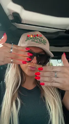 Me and my red nails 4ever #nails #rednails #nailinspo #nailtrends #augustnails 