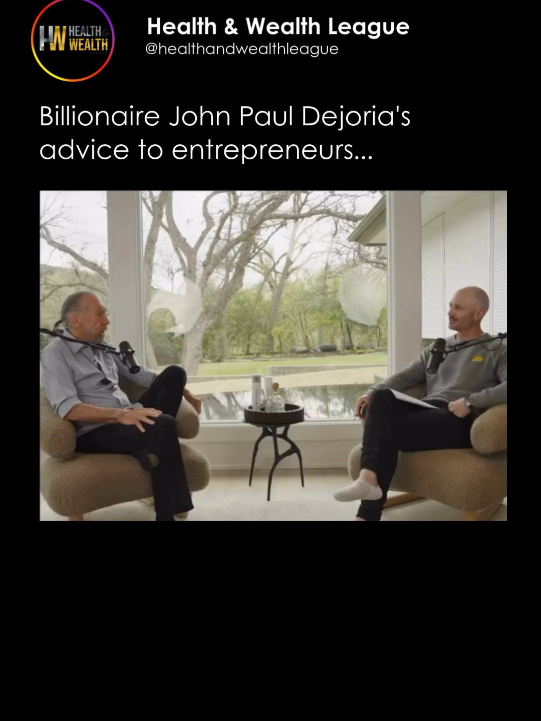 💼✨ From Homeless to Billionaire Meet John Paul DeJoria (b. April 13, 1944) — the man who went from living in his car to co-founding Paul Mitchell hair products 💇‍♀️ and Patrón Tequila 🍸, both now billion-dollar brands. Today in 2025, he’s worth $3 billion — but what truly sets him apart is his philanthropy, supporting education, sustainability, and poverty alleviation worldwide. 🌍❤️ A true reminder that setbacks don’t define you — perseverance does. 🙌 Media: Noah Kagan #JohnPaulDeJoria #SelfMadeBillionaire #EntrepreneurLife #PaulMitchell #PatronTequila #Philanthropy #SuccessStory #WealthAndImpact #InspirationDaily #johnpauldejoria #entrepreneur #business #multiprenur #success