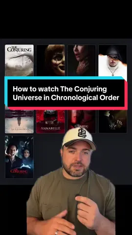 Before The Conjuring Last Rites hits theaters September 5, here’s how you can watch all of the Conjuring Universe in chronological order. #TheConjuring #TheConjuringLastRites #Horror #tiktokscenestealercontest 