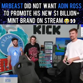 Have y’all tried #AdinRoss new mint brand “Breath Death” yet⁉️👀 #MrBeast 