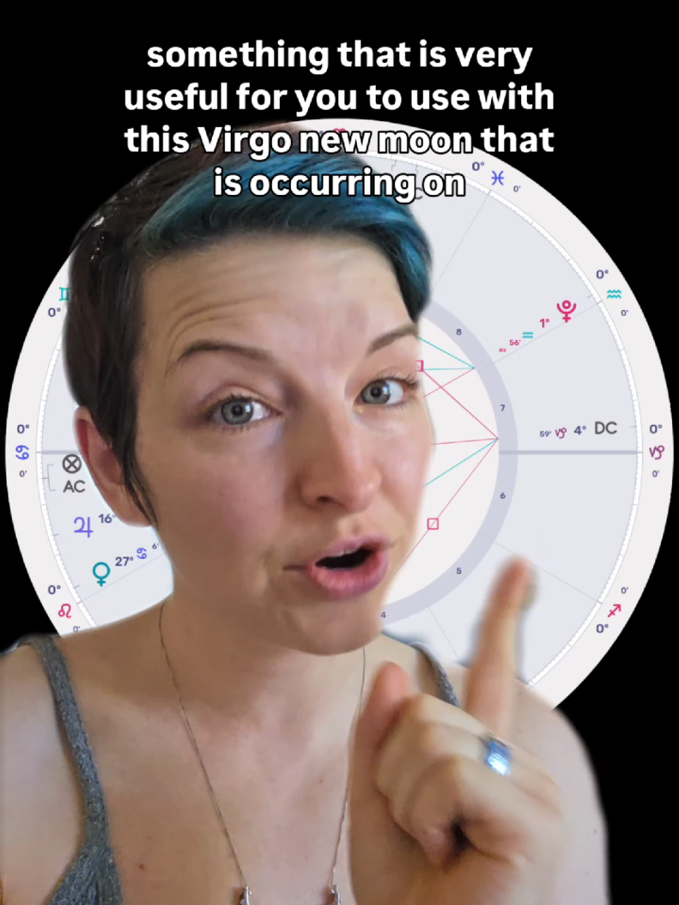 Don't forget to check out my YT for the full astrological breakdown and folk magic ideas for this New Moon in Virgo! #astrology #astrologyposts #virgoseason #virgonewmoon 