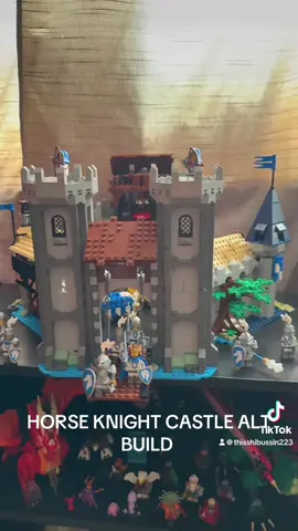 Lemme show you guys a sick alt build for the horse knight castle, by BrickDuvel #legocastle #lionknightscastle #legoknights #legotiktok #legocustoms 