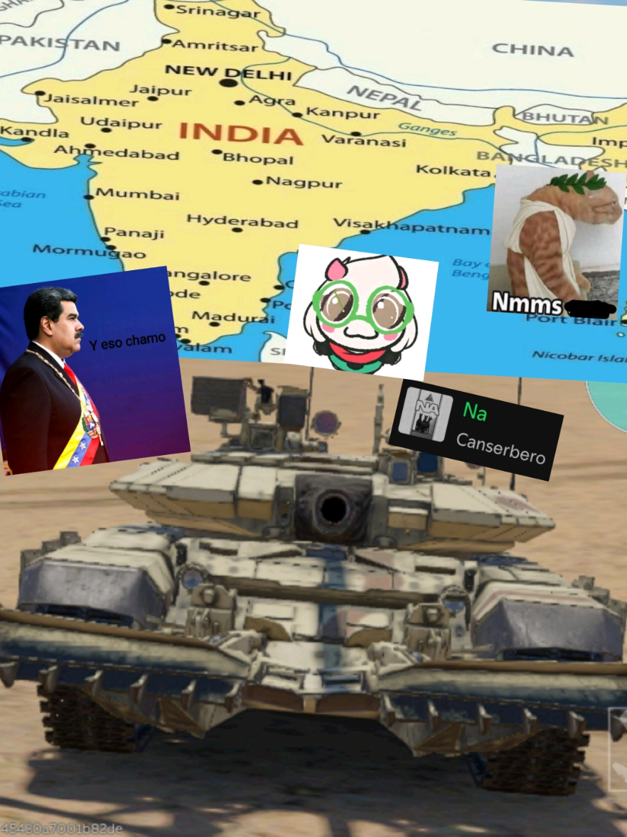 T-90 Bhishma y Challenger 2 en WarThunder Mobile  #warthundermobile #gameplay #loquendo #humor #warthunder 