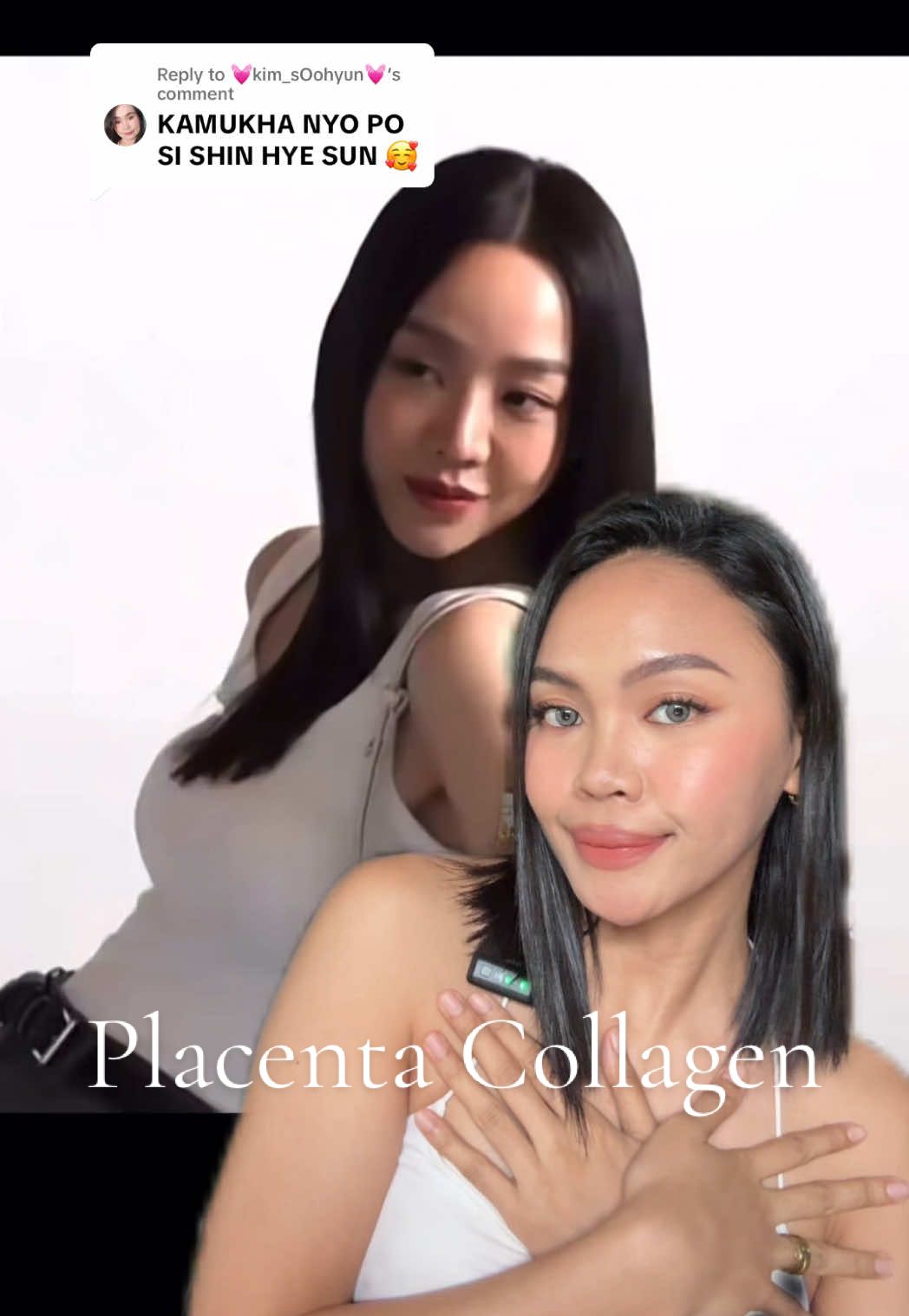 Replying to @💓kim_sOohyun💓 #fyp #bmrs #bmrsbeautyessentials✨ #bmrs2025 #inneryoujourney #antiaging #placenta #collagen 