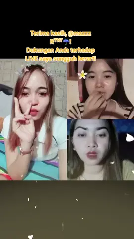 mazzz Rᵀᴺᵀ☔, terima kasih atas dukungan luar biasa Anda di LIVE saya! Saya akan terus membuat konten LIVE yang lebih baik! @mazzz Rᵀᴺᵀ☔ #tiktoklive #livehighlights #livegift #travelwithyou #cutecat ....... berkah sllu orang baik, mksih mas sllu suport selama ini, tana kalian nggk bisa apa