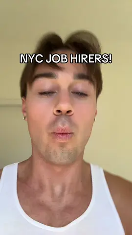 IM BEING FUNNY BUT ACTUALLY SERIOUS #nyc #newyork #job #jobsearch #jobhunt 