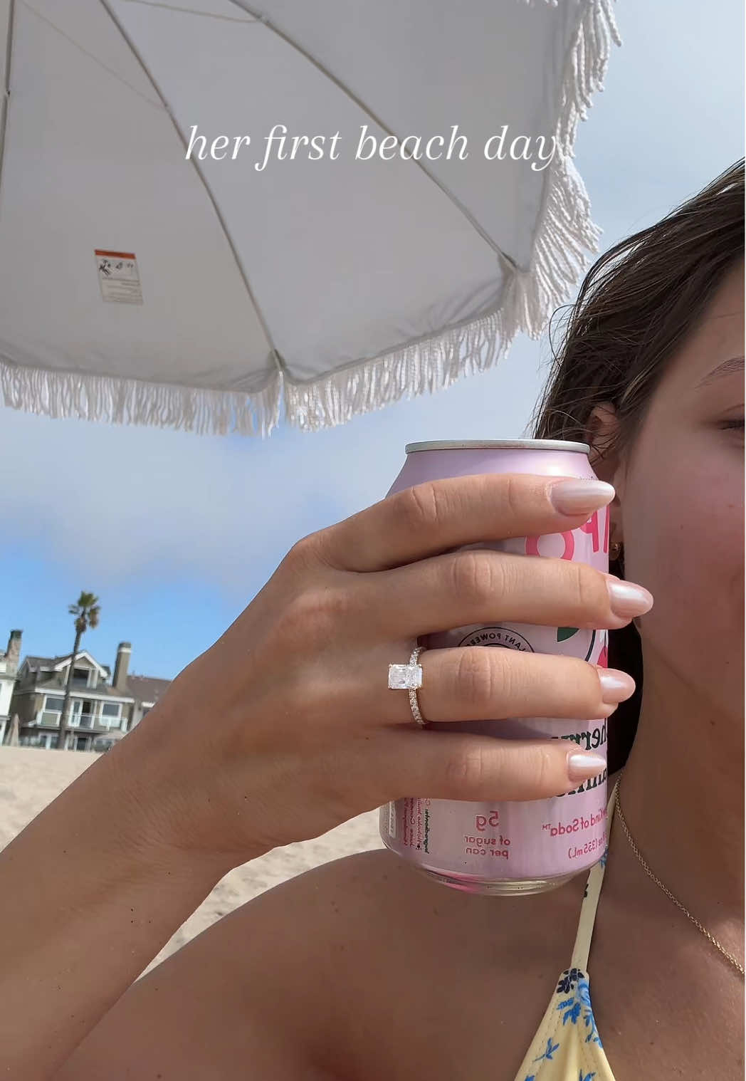 Sometimes I forget she’s living life for the first time too 🥹 #fyp #engaged #viral #beach 